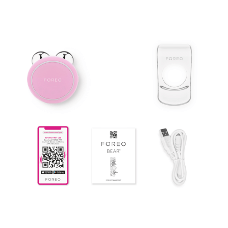 เครื่องยกกระชับเข้าถึงทุกจุด FOREO BEAR mini Pearl Pink_3